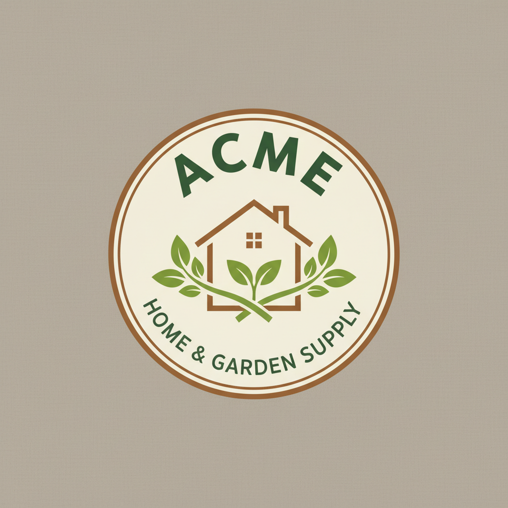 Acme Home & Garden logo